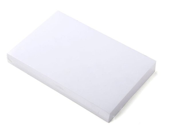 Блок білого паперу для записів 152х102мм, 170 аркушів 