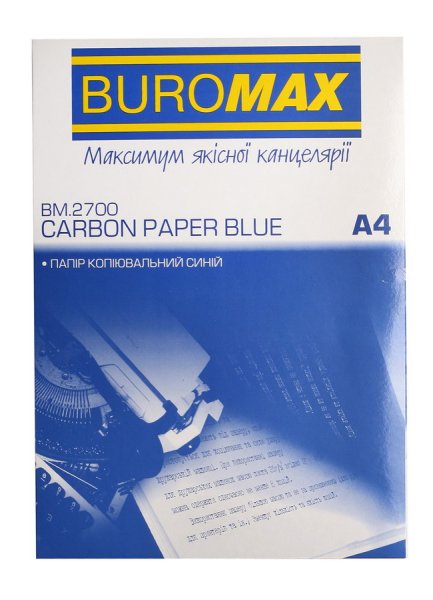 Папір копіювальний А4 100л, синій