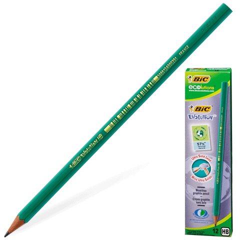 Олівець графітовий Evolution без ластику 