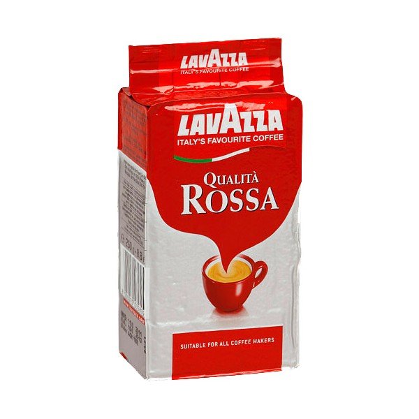 Кофе молотый Lavazza Qualita Rossa брикет 250г