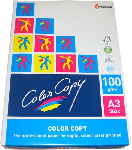 Папір Color Copy формат А3 щільність 100гр/м2, 500л. 