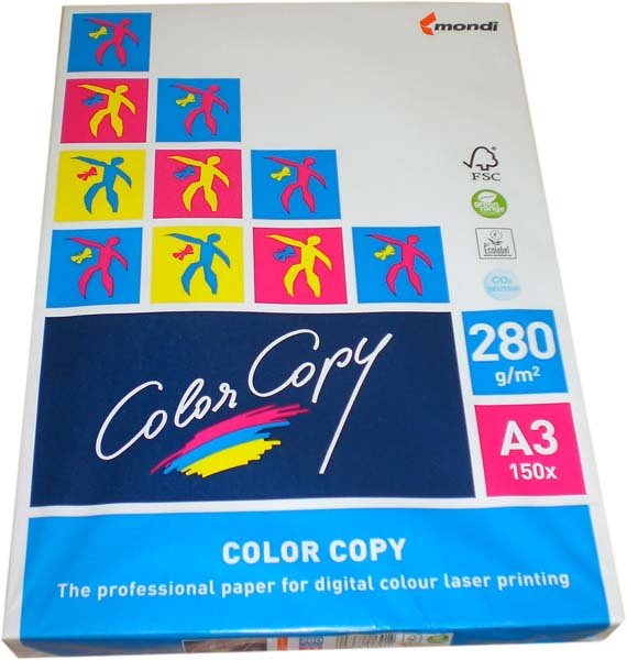 Папір Color Copy формат А3 щільність 280гр/м2, 150л. 