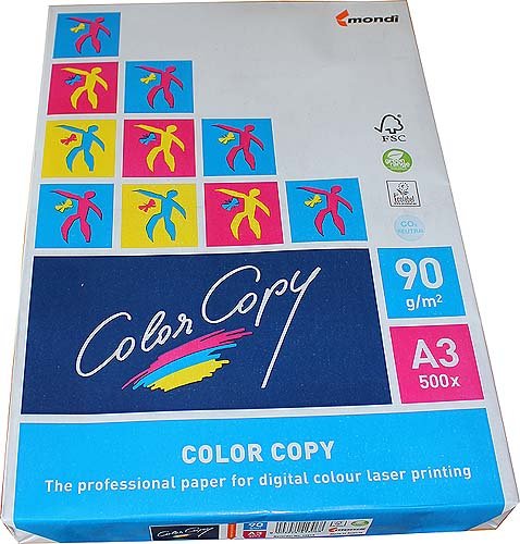 Папір Color Copy формат А3 щільність 90гр/м2, 500л. 