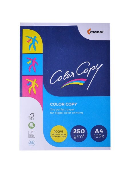 Папір Color Copy формат А4 щільність 250гр/м2, 125л. 