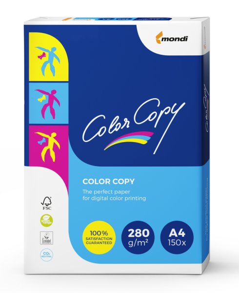 Папір Color Copy формат А4 щільність 280гр/м2, 150л. 