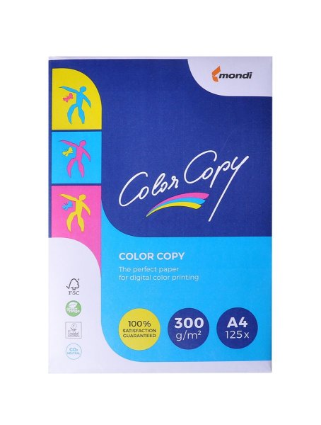Папір Color Copy формат А4 щільність 300гр/м2, 125л. 