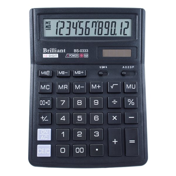 Калькулятор Brilliant BS-0333 12 разрядов