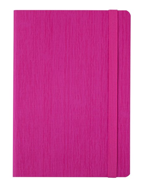 Блокнот деловой COLOR TUNES А5, 96л, розовый, чистые листы
