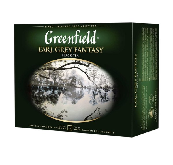 Чай черный Earl Grey Fantasy, 50шт х 2г