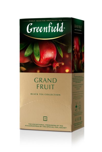 Чай черный Grand Fruit, 25шт х 1,5г
