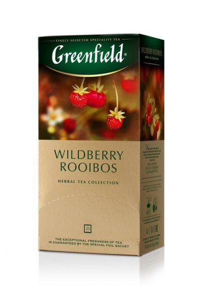 Чай травяной ройбош Wildberry Rooibos, 25шт х 1,5г