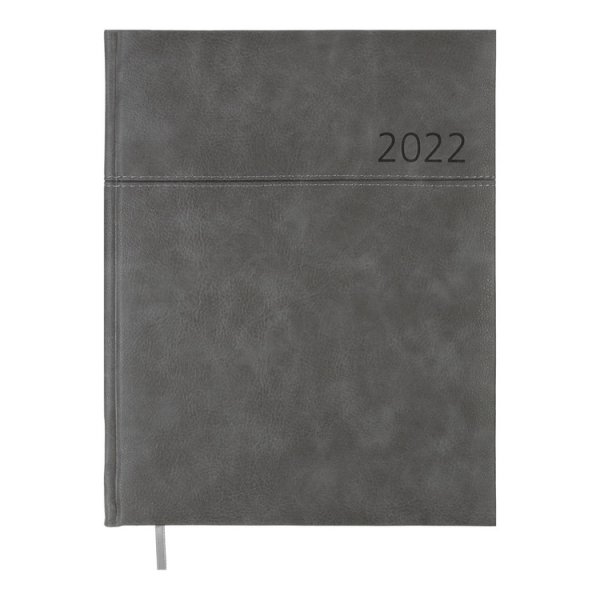 Еженедельник А4 2022 ORION серый