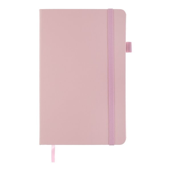 Книга записная ETALON 125*195мм, 96л, листы в точку, розовый