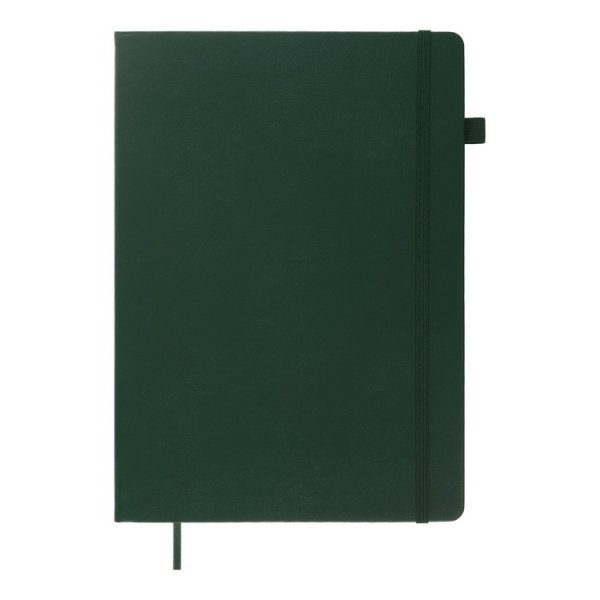 Книга записная PRIMO 190*250мм, 96л, листы в клетку, зеленый