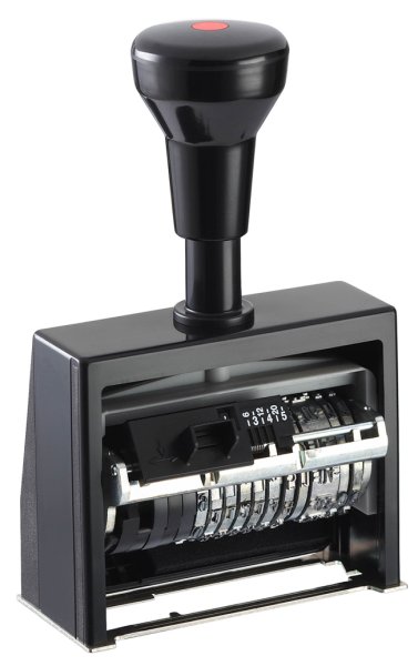 Нумератор-датер автоматичний Reiner ND6К, 6 знаків, шрифт 4,5мм 