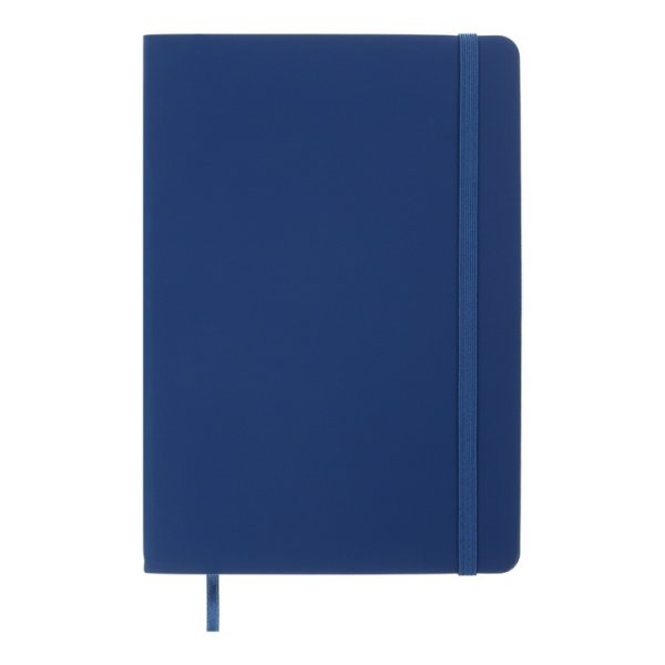 Блокнот діловий TOUCH ME А5, 96л, аркуші в лінію, синій 