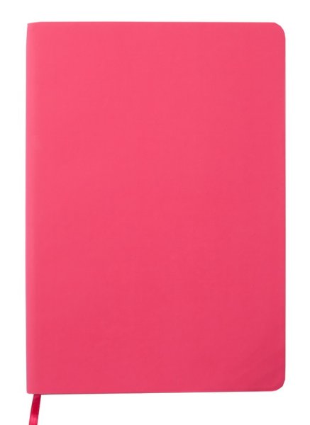 Блокнот діловий TOUCH ME А5, 96л, аркуші в клітинку, малиновий 