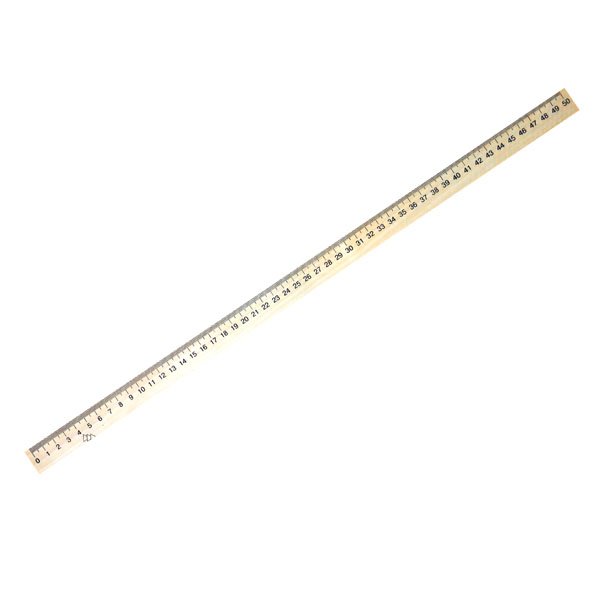 Линейка деревянная 50см