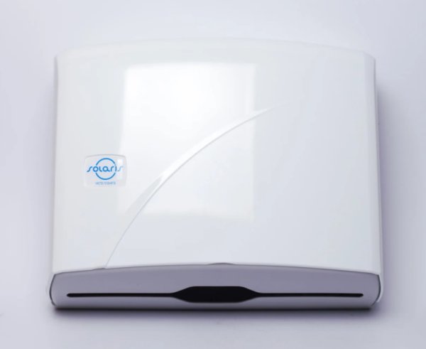 Диспенсер для паперових Z-рушників, 245x95x225, білий