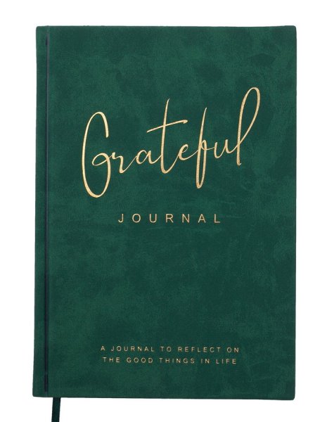 Блокнот деловой GRATEFUL А5, 96л, зеленый, чистые листы