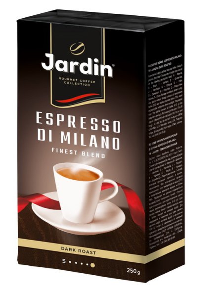 Кава мелений JARDIN Espresso di Milano, 250гр 