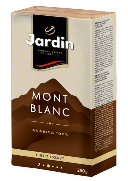 Кофе молотый JARDIN Mont Blanc, 250гр