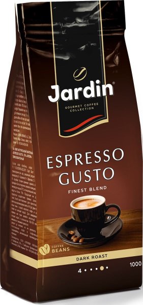 Кава в зернах JARDIN Espresso Gusto, 1кг 