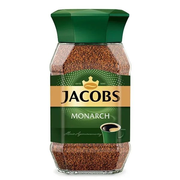 Кофе растворимый Jacobs Monarch 95г, стекло