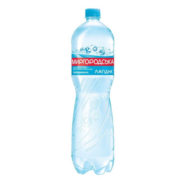 Минеральная вода Миргородська Лагідна слабогазированная, 1,5л ПЕТ