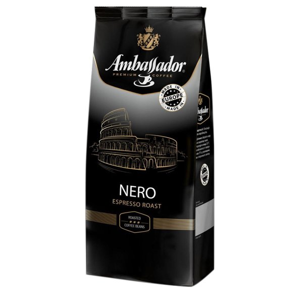 Кава в зернах Ambassador Nero, 1кг