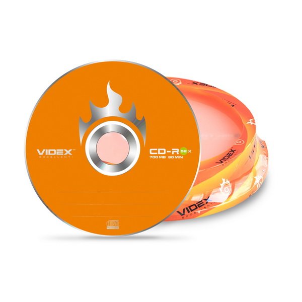 Диск CD-R VIDEX 700Mb bulk 10шт/уп 
