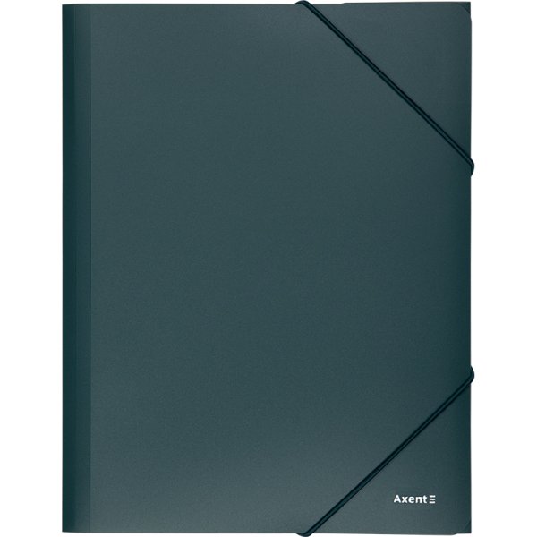 Папка на гумках Axent формат А4, 500мкм, зелений 