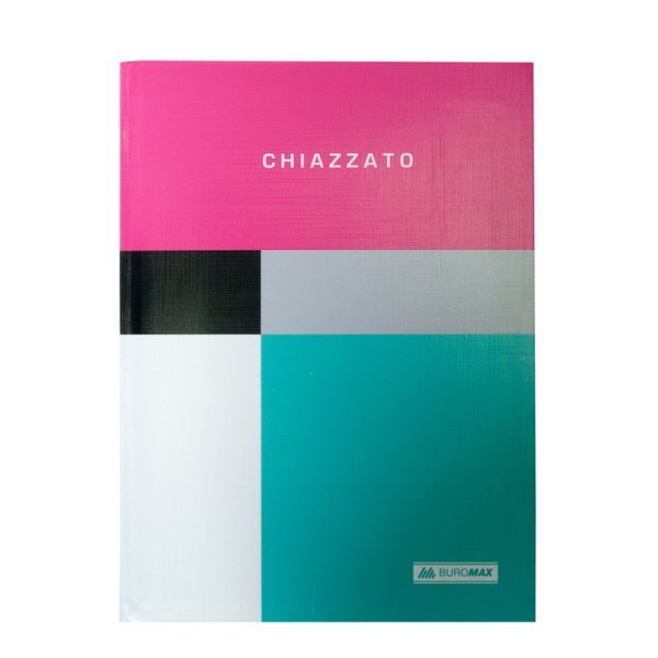 Блокнот формату А5 CHIAZZATO, 80л. інтегральна обкладинка, рожевий 