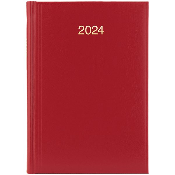 Щоденник Стандарт А5 2024 обкладинка Miradur червоний 