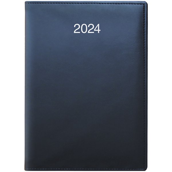 Щоденник Стандарт А5 2024 обкладинка Soft синій 