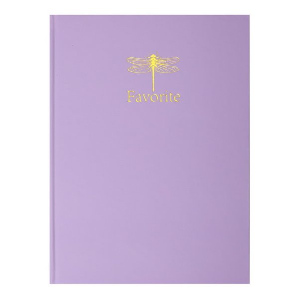 Книга канцелярская А4 96 л. FAVOURITE PASTEL сиреневый