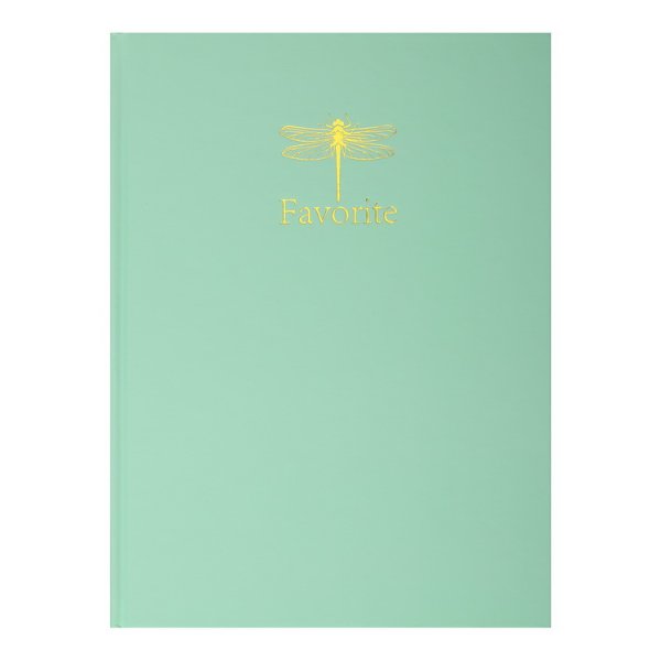 Книга канцелярская А4 96 л. FAVOURITE PASTEL мятный