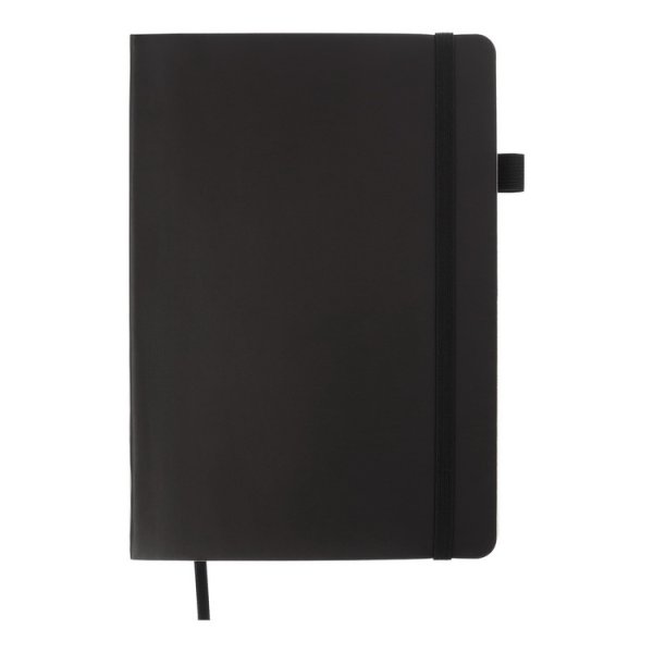 Блокнот деловой BRIEF А5, 96л, черный, листы в линию