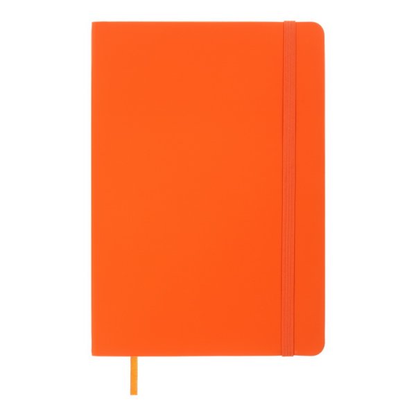 Блокнот діловий TOUCH ME А5, 96л, аркуші в лінію, помаранчевий