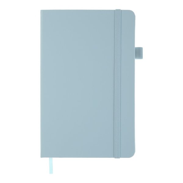 Книга записна ETALON 125*195мм, 96л, чисті аркуші, блакитний 