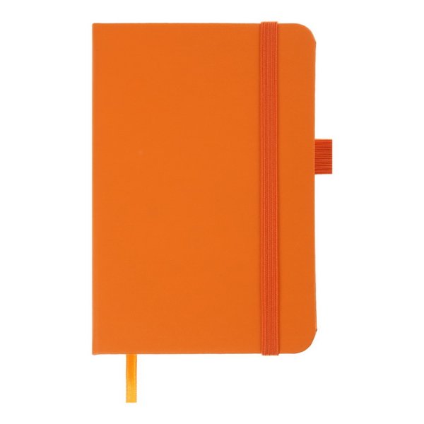Книга записна ETALON 95*140мм, 96л, аркуші в клітинку, помаранчевий 