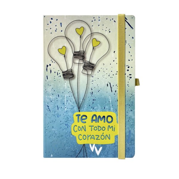Книга записна IDEA 136*207мм, 96л, аркуші в клітинку, блакитний 