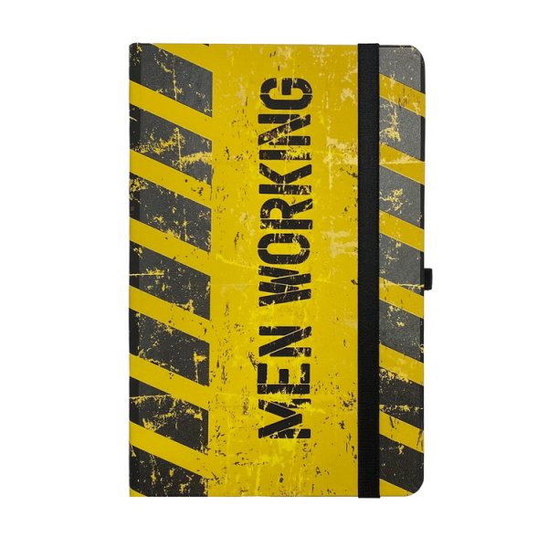 Книга записна MACHO 136*207мм, 96л, аркуші в клітинку, жовтий 