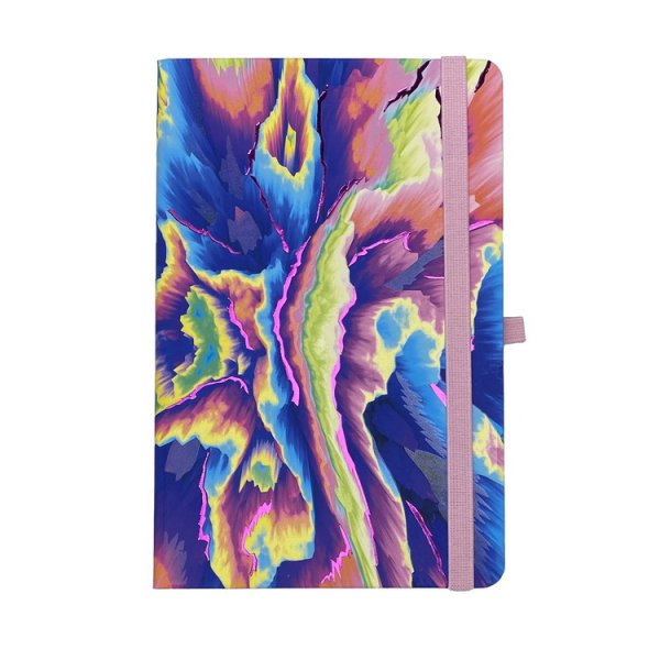 Книга записна INFINITY 136*207мм, 96л, аркуші в клітинку, фіолетовий 