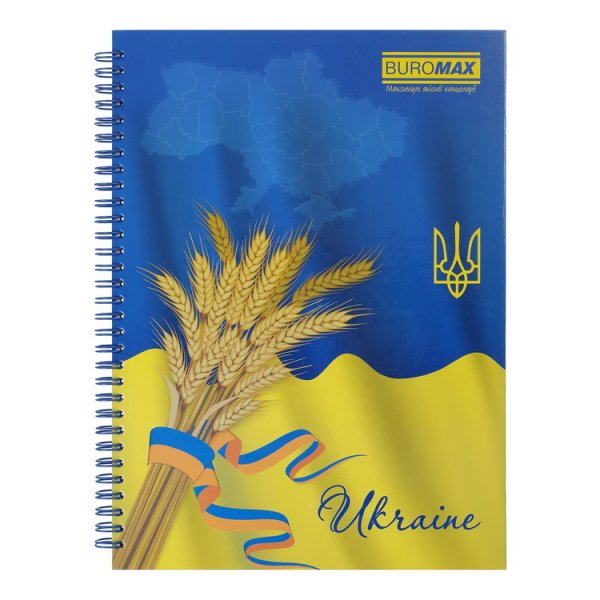 Книга канцелярская на спирали MY COUNTRY А4, 96 л.