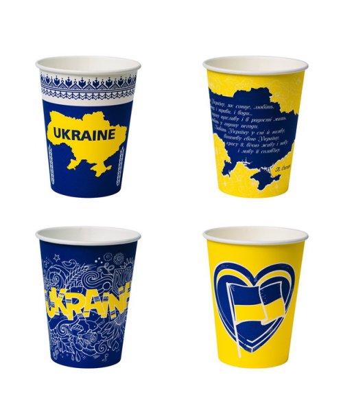 Стакан бумажный PATRIOT 175мл, 50шт/уп