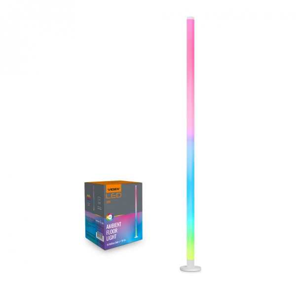 LED лампа підлогова VIDEX TF20 RGB 10W 