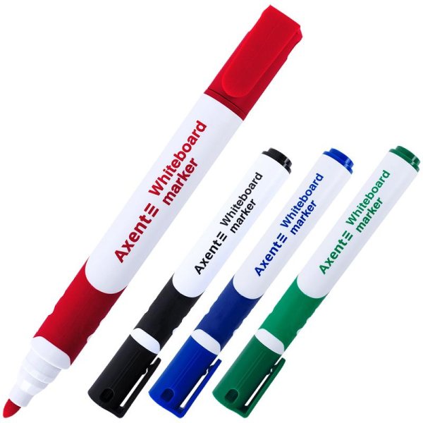 Набір маркерів AXENT для дошок Whiteboard Comfort Grip