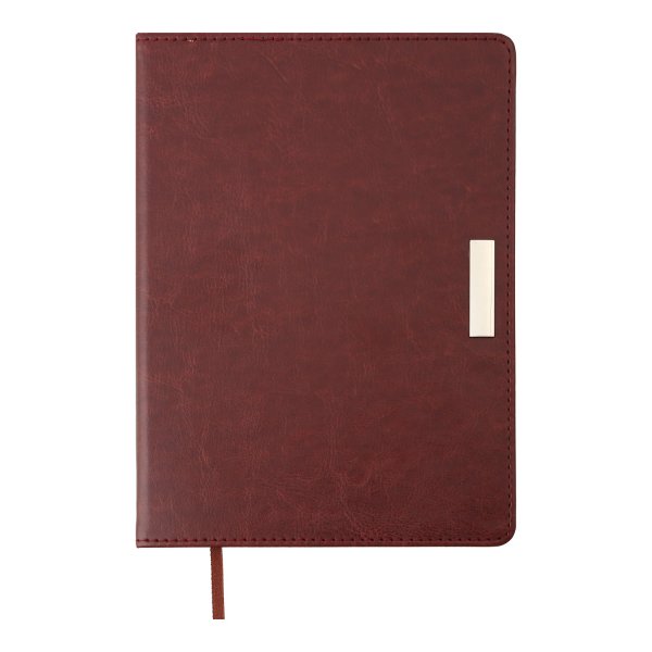 Ежедневник А4 недатированный SALERNO коричневый