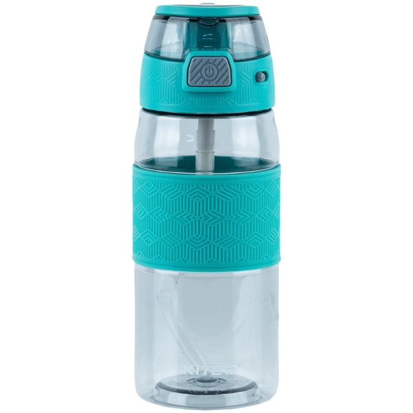 Пляшечка для води Kite K24-1201-1, 600 мл, сіро-зелена